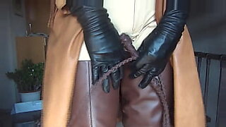 wetlook leather