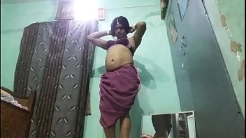 indian sexy housewife removing clothes in bathroom hidden cams video