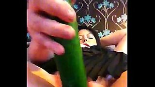 outdoor masturbation huge cucumber