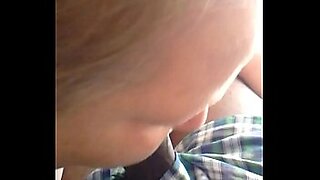 erin naughty brunette teen with natural tits doing blowjob
