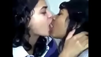 two girls and one boy kissing and sex